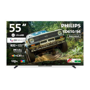 Philips 55 inch QLED Mini LED Smart Google TV