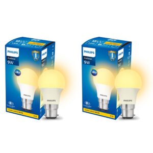 Philips 9W B22 LED Warm White Bulbs 2