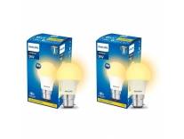 Philips 9W B22 LED Warm White Bulbs 2