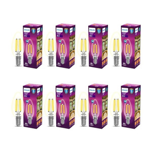 PHILIPS 4-watt Filament Candle LED Bulb (E14)