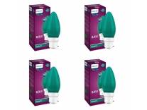 Philips LED Deco Green Candle 4
