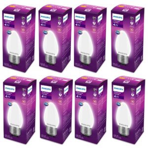 Deal Philips 4W Filament LED Candle Bulb E27 Warm White 6