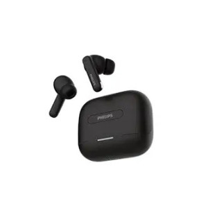 PHILIPS TAT1050BK/94 TWS Earbuds with ANC, Quad Mic ENC, 50 Hr Playtime