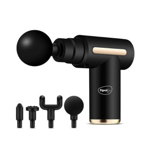 Pigeon Pulse Gun Massager with Digital Display, 4 Heads, 6 Speed