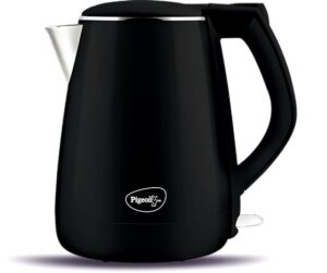 Pigeon Spark 1.2 Ltr Double Walled Kettle Stainless Steel Black Rs. 899