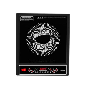 Pigeon by Stovekraft Cruise 1800 watt Induction Cooktop With Crystal Glass, 7 Segments LED Display, Auto Switch Off