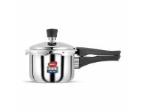Pigeon By Stovekraft Elite Shine 1.5L Pressure Cooker Stainless Steel