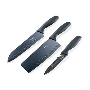 Pigeon by Stovekraft Edge High Grade Stainless Steel 3 Pcs Kitchen Knife Set