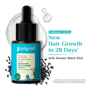 Pilgrim Advance Hair Growth Serum at Rs437 | Flipkart Deal