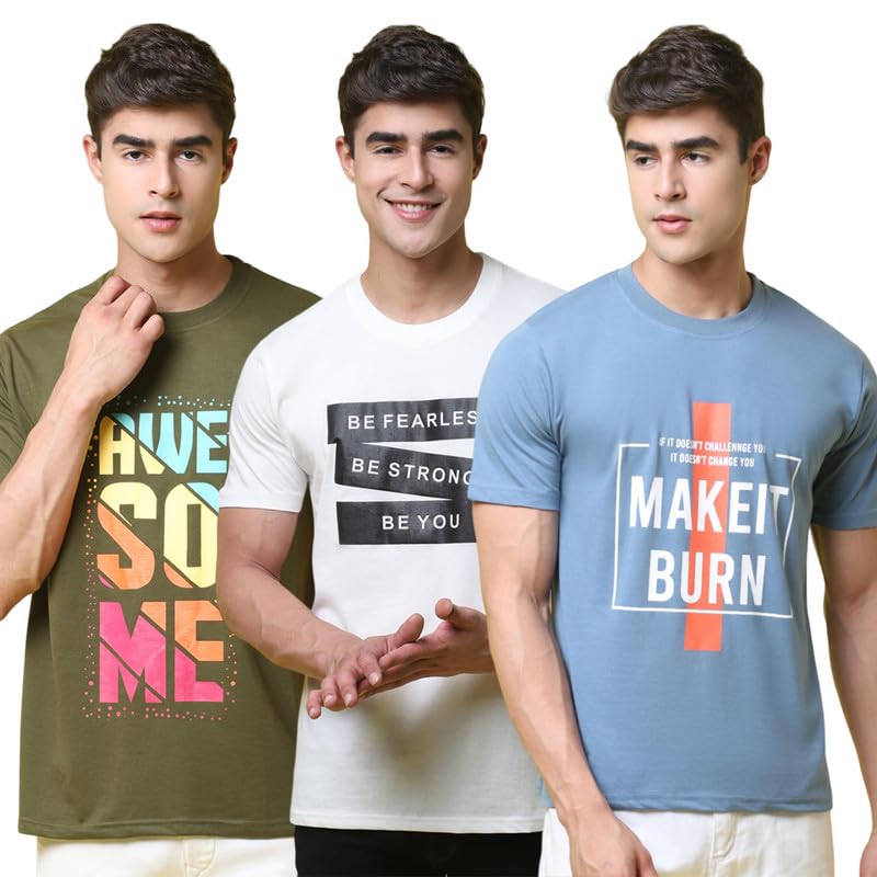 Pinkmint Combo T Shirts Men