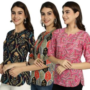 Pinkmint Women’s Tunic Tops (Pack of 3)