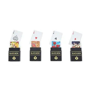 Plastic Waterproof Bridge Size Playing Cards with Case (Set of 4)