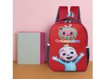 PLEXY COCOMELON School Bag for Nursery LKG UKG 1st Std Red 25L Rs. 198 Flipkart Deal