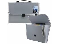 SPS 13 Pocket Expanding File Folder Grey for A4 Documents