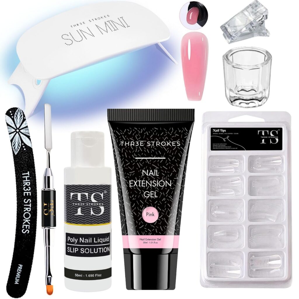 Poly Nail Gel Extension Kit (8in1)