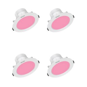 Polycab 5W LED Downlight Blue/Pink