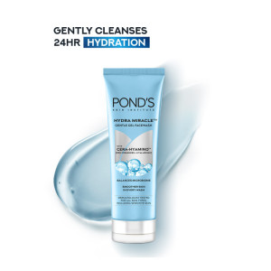 Ponds Hydra Gentle Gel Face Wash with Cera- Hyamino
