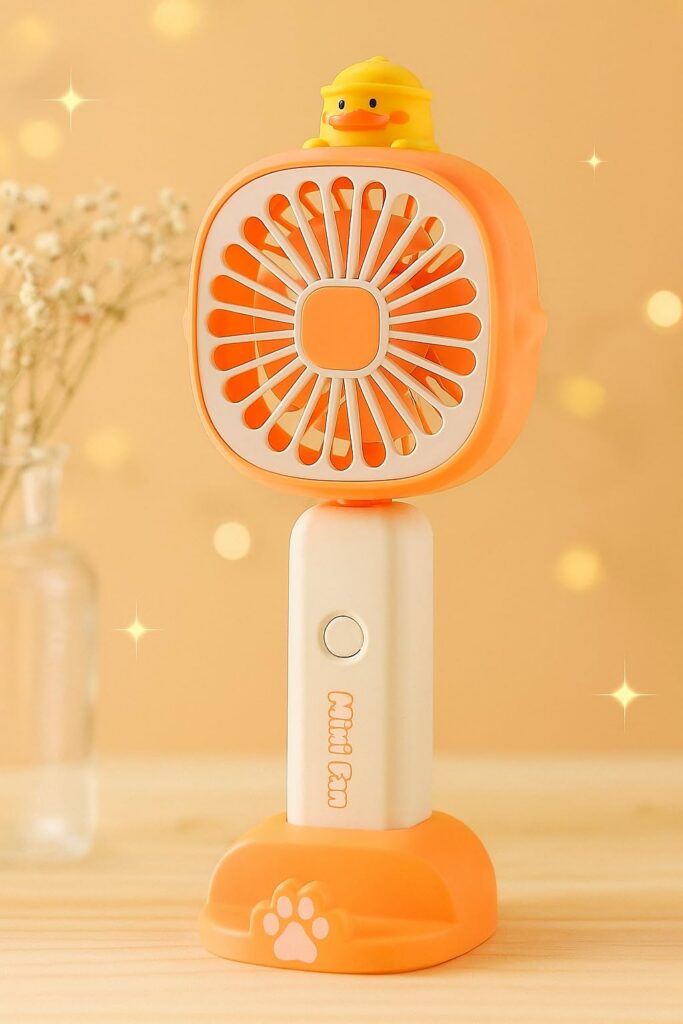 Deal PoPo Toys Duck Mini Portable Fan Rs. 295