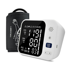 Digital Upper Arm BP Monitor with Large LCD, Automatic Measurement & Irregular Heartbeat Detection