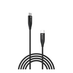 Portronics Konnect C1 20W PD Type C to Type C Data & Charging Cable 1M Nylon Braided