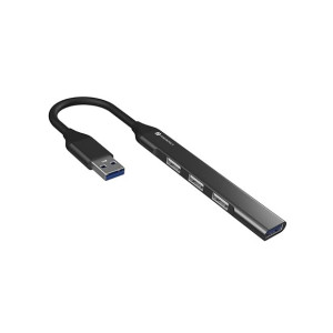 Portronics Mport 31 USB Hub Dock (4-in-1) with USB 3.0 & 2.0 Ports