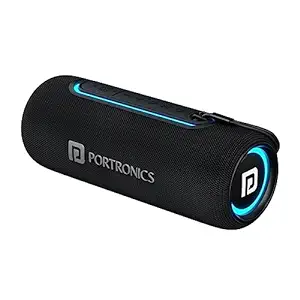 Portronics Resound 2 15W Bluetooth Speaker with Mic, RGB, TWS
