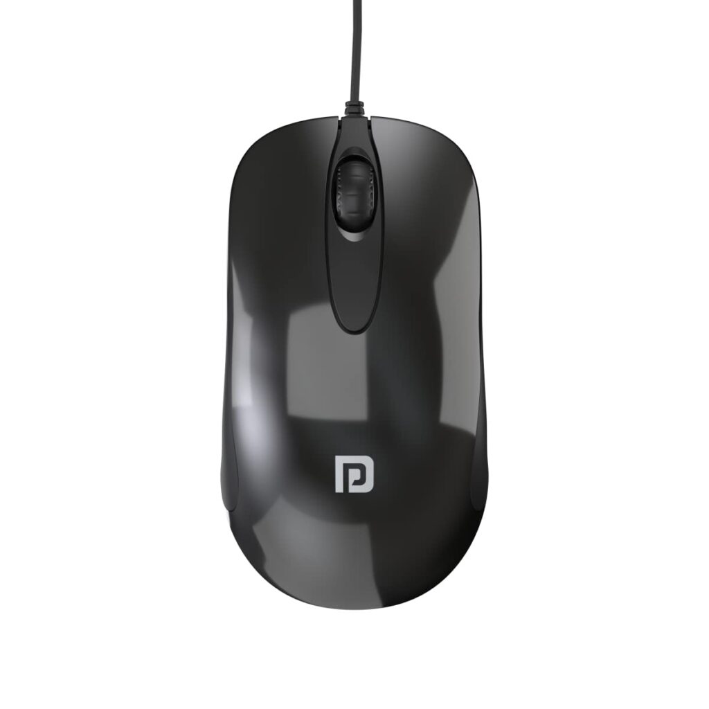 Portronics Toad 26 Wired Optical Mouse 1500 DPI for Rs. 124