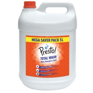 Presto! Total Wash Matic Detergent Liquid 5 Litre