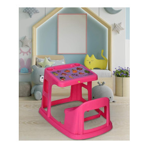 Prima Kids Study Table & Plastic Chair with Cup Holder