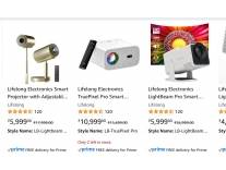 Projector: Up to 79% Off + Extra Rs. 250 Coupon + 10% Off with SBI Cards at Amazon