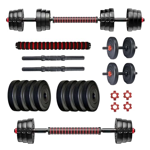 Protoner PVC 3 in 1 Dumbbells Set & Fitness Kit 4