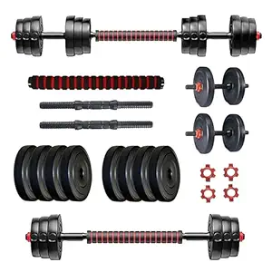Protoner PVC 3 in 1 Dumbbells Set & Fitness Kit 4