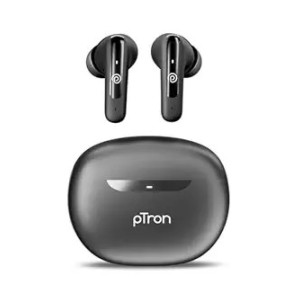 pTron Bassbuds Astra TWS Earbuds with 34Hrs Playtime, Stereo Calls & IPX4