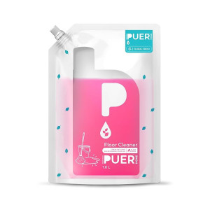PUER Floor Cleaner Floral Fresh 1800ml Refill Pouch
