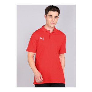PUMA Solid Men Polo Neck T-Shirt