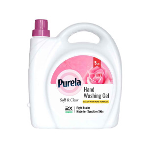 Purela Hand Wash Protection From Germs (Rose) 5L