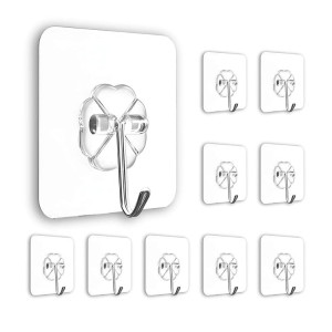 PVC Plastic Flower Wall Hooks Pack at Rs9 | Amazon Deal