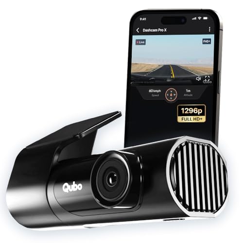 Qubo Dash Cam Pro X 3MP 1296P FHD+