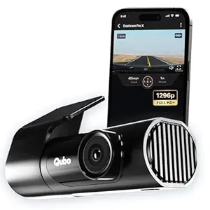Qubo Dash Cam Pro X 3MP 1296P FHD+