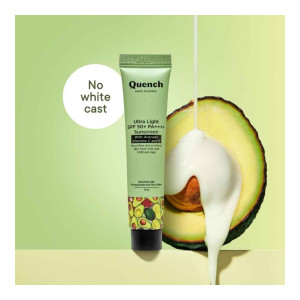 Quench SPF 50+ PA++++ Korean Sunscreen with Avocado & Vitamin E