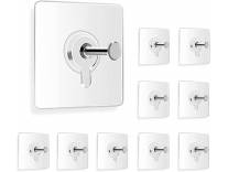 Deal Radiant Wall Hooks Self Adhesive Heavy Duty Rs. 93