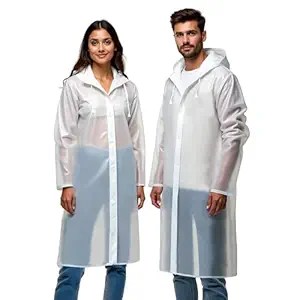 Raincoat Unisex Transparent EVA Rs. 169