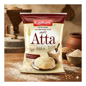 Rajdhani Chakki Fresh Atta (100% Atta, 0% Maida)