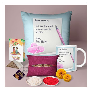 Rakshabandhan Gifts for Sister & Brother Special Strong Bond Quote Combo Set
