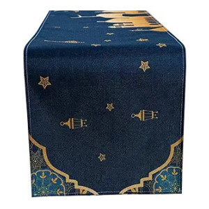 Aazeem Ramadan Mosque Lantern Table Runner Decorations