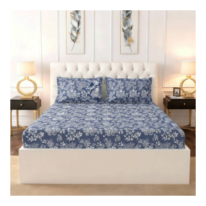 Raymond HomeSupersoft Microfibre Double Flat Bedsheet with 2 Pillow Covers (144TC, 105GSM)