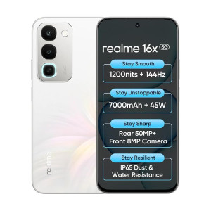 realme 16x 5G Smartphone at Rs25175 | Amazon Deal