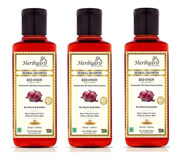 Herbigiri Red Onion Shampoo 3