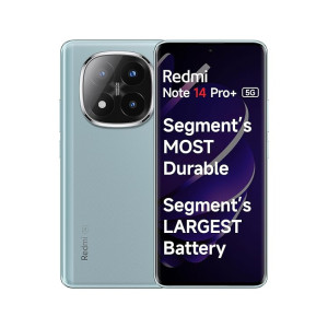 Redmi Note 14 Pro+ 5G with 50 MP Triple Camera, 8GB RAM, 256GB Storage