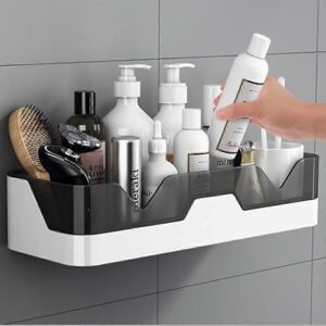 REWOP Self Adhesive Storage Rack Wall Mount for Bathroom Accessories